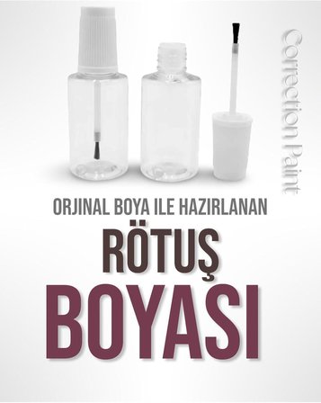 AUDI Arkonaweiss LY9L ile Uyumlu Rötuş Boyası, 30ml, Fırçalı Şişe