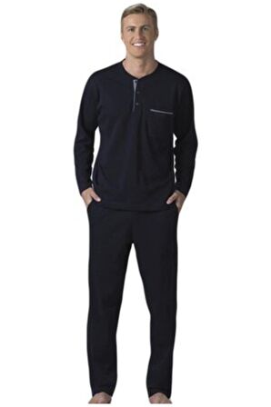 Erkek Lacivert Pijama Takımı