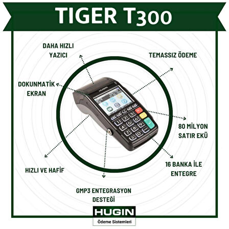 HUGIN TIGER T300 YAZARKASA POS