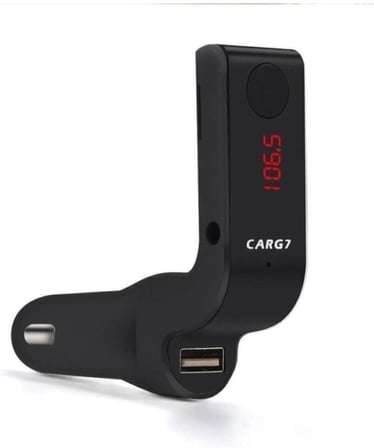 Teknosepetim Carg7 Bluetooth Araç Kiti Fm Transmitter Siyah