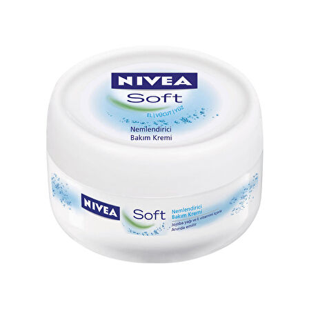 Nivea Krem Soft 100 ML Kavanoz x 4 Adet