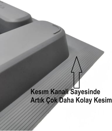Çekmece Içi Kaşıklık Kepçelik Düzenleyici 86x49 cm (78,5x40 cm Kadar Kesilebilir)