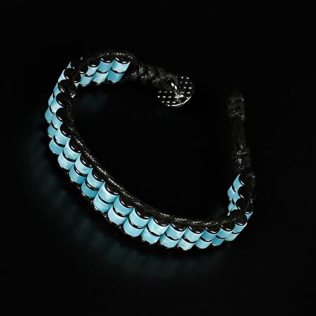 Agamatolite & Hematit Taşı Silindir Bileklik Erkek / Kadın / Unisex