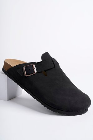 Nicky Unisex Anatomik Önü Kapalı Ayarlanan Tokalı Comfort Eva Taban Rahat Cool Sabo Günlük Ev Terlik