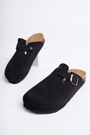 Nicky Unisex Anatomik Önü Kapalı Ayarlanan Tokalı Comfort Eva Taban Rahat Cool Sabo Günlük Ev Terlik