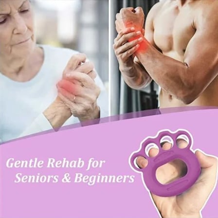1 Adet Silikon El Bilek Parmak Güçlendirme Ameliyat Sonrası El Stres Egzersizi Fitness Kavrama Gücü