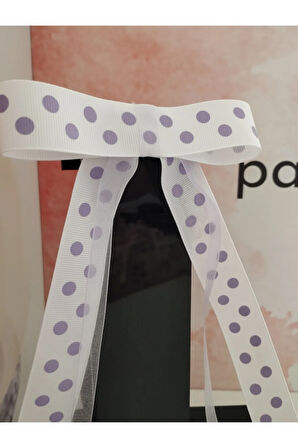 Fiyonk Kurdele Toka - Beyaz - Organik & El Yapımı