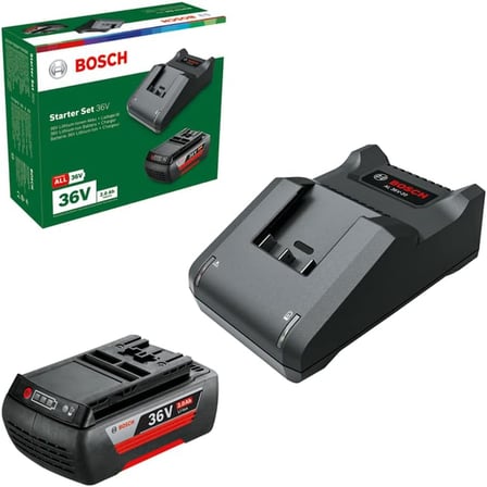 Bosch Home And Garden 36 Volt Akü Başlangıç Seti (1 Akü 36 V 2.0 Ah, Şarj Cihazı Al 36V-20, Karton Pakette)