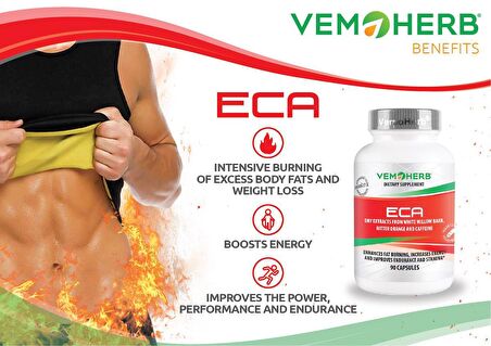 VEMOHERB ECA FAT BURNER 90 Caps.