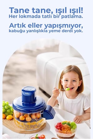 ROBO Şarjlı Meyve Sebze Sarımsak Soyucu