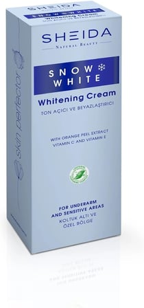 Snow White Ton Açıcı Ve Beyazlaştırıcı Koltuk Altı Ve Özel Bölge Kremi 75 ml