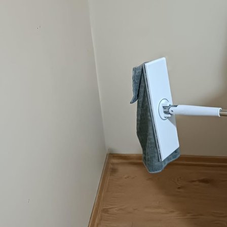 Tembel Mop - Tüm Bezleri Kendi Alabilen Otomatik Mop, 360° Dönebilen, Kullan At Bezler İçin Pratik Mop