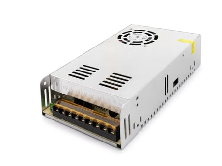 Evimdeyokyok Power Supply 24V 15A 180W Gümüş Led Ve Kamera Adaptörü