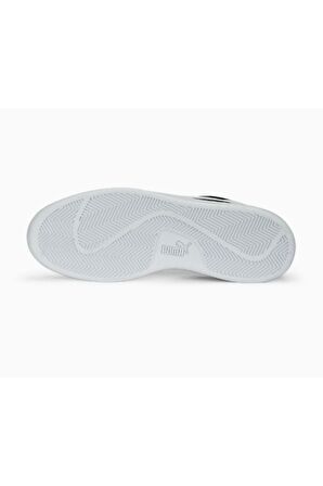 Puma Erkek Siyah Beyaz Süet Smash 3.0 Sneaker Ayakkabı VO39098401 
