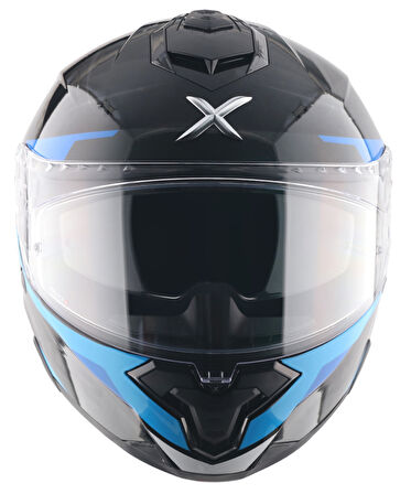 Brutale Kryptic Kask Black Blue - Pinlock Dahil
