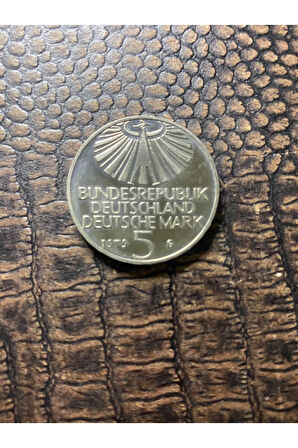 Almanya 5 Mark 1979 G Nikel Otto Hahn