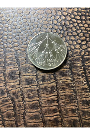 Almanya 5 Mark 1979 G Nikel Otto Hahn