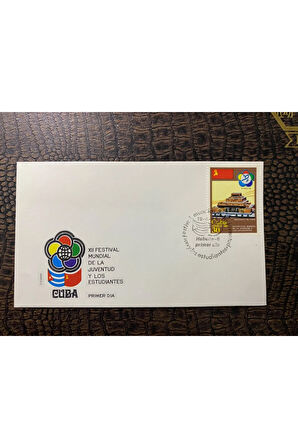 3'lü CUBA KÜBA İLK GÜN ZARFI Lotu farklı Temalı 80'li yılların
