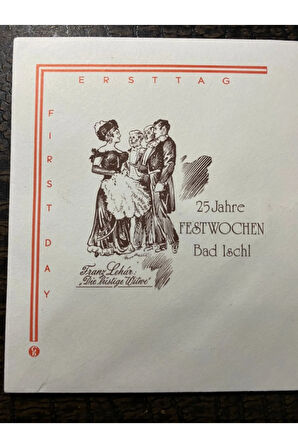 Österreich FDC AVUSTURYA 1985 Özel Pullu Özel Damgalı İlkgün Zarfı