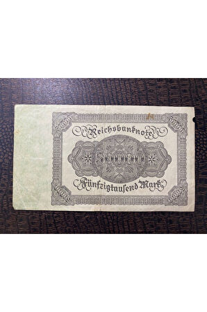 Almanya İmparatorluğu 50000 Mark Reichsbanknote Deutsches Reich 1908 TEMİZ - T (Fine F)