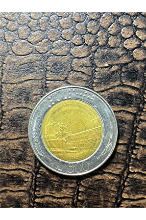 İtalya 500 Lire 1982 Republica İtaliana L500