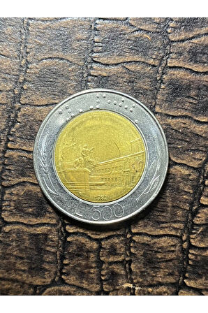 İtalya 500 Lire 1982 Republica İtaliana L500