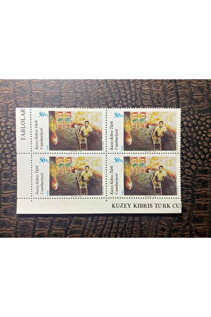 KKTC - KUZEY KIBRIS TÜRK CUMHURİYETİ SANAT TABLOLAR TEMALI KUZEY KIBRIS 220 - Osman Güvenir'in "San