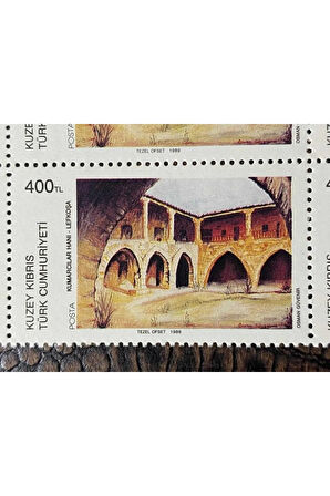 KKTC - KUZEY KIBRIS TÜRK CUMHURİYETİ - SANAT TEMALI KUMARCILAR HANI LEFKOŞA Ressam Osman Güvenir D