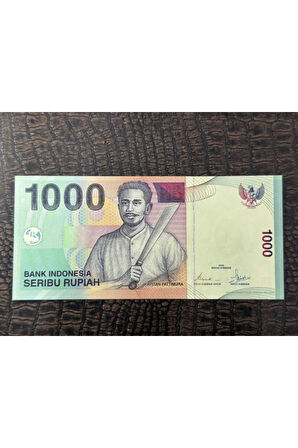 Endonezya 1.000 Rupi (2000 Yılı) KAPİTAN PATTİMURA (10/10)- ÇİL ( UNC)