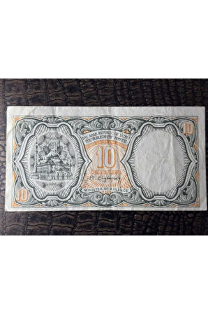 EGYPT Piastres MISIR 10 PİASTERS 1996-1999 yılı ÇOK TEMİZ - ÇT (Very Fine VF)