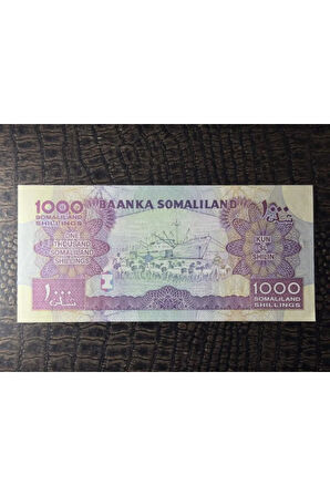 Somaliland 1000 Shillings 2011 yılı ÇİL (10/10)- ÇİL ( UNC)