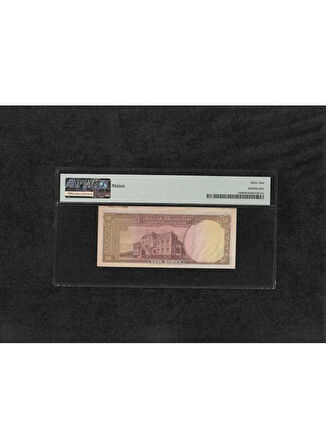 Pmg 62 Unc Çil Inönü Batan Gemi 50 Kuruş P 133 1930 S/n B3 2. Ems