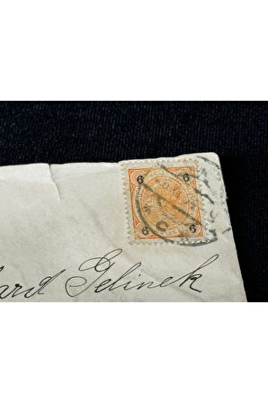Avusturya İmparatorluğu 1904 yıllından Mektuplu Zarf 6 Heller Sürsarjlı Pullu