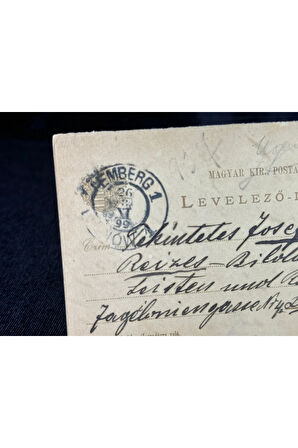 Macaristan Antiye 1899 yılından Macar Posta kendinden Pullu Posta Kartı postadan geçmiş varış damga
