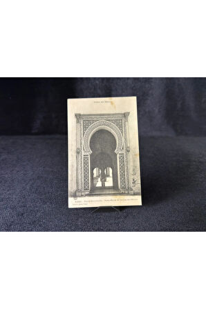 Cezayir 1922 Fransız Kartpostal 25 Sürsajlı pullu Villes du Maroc RABAT Hopital Marie Feuillet Por