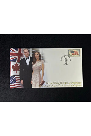 İngiltere Dük ve Düşes Kanada Amerika gezisi HRH THE DUKE & DUCHESS OF CAMBRİDGE Royal Tour LİMİTED