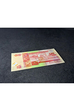 QUEEN ELİZABETH II Belize 5 Dolar 2020 UNC ÇİL BELIZE $ 5 DOLLARS 2020