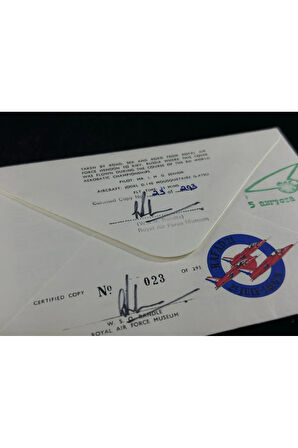 1976 Kiev Akrobatic Uçuş Dünya Şampiyonası FDC Izlak İmzalı Limitli 293'den 23. İlk Gün Zarfı