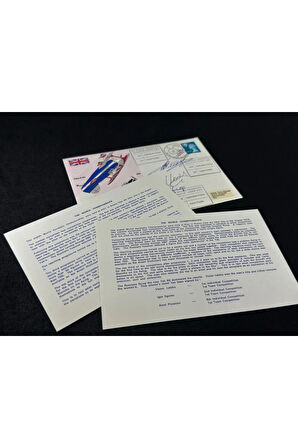 1976 Kiev Akrobatic Uçuş Dünya Şampiyonası FDC Izlak İmzalı Limitli 293'den 23. İlk Gün Zarfı
