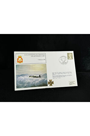 1981 İngiltere FDC İlk Gün Zarfı Hava Eğitim Kolordusu'nun Kuruluşunun 40. Yıldönümü 5 Şubat 1941
