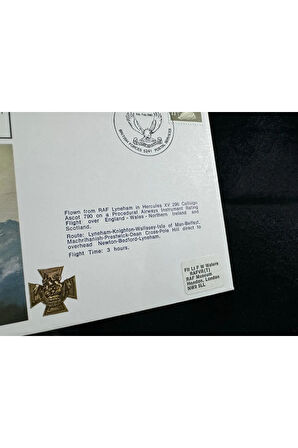1981 İngiltere FDC İlk Gün Zarfı Hava Eğitim Kolordusu'nun Kuruluşunun 40. Yıldönümü 5 Şubat 1941