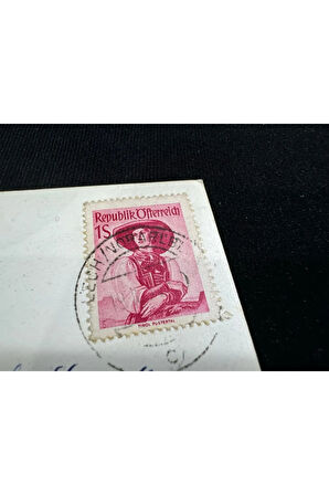 1885 Alman İmparatorluğu Dönemi Deutsches Reich 10 Pfennig Kuruş Pullu Zarf