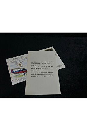 1989 İngiltere Kraliyet Hava Kuvvetleri Prens Edward Moskova ziyareti İMZALI LİMİTED ROYAL AİR FORC