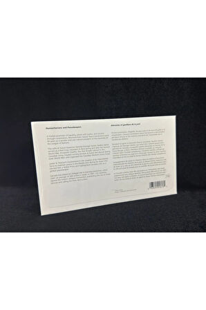 2000 Kanada İlk Gün Zarfı dörtlü Blok Pullu CANADA 2000 SOUVENIR SHEET OF 4 - #8 "Humanitarians, Pe