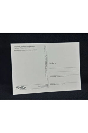 1983 Almanya Cehennem Vadisi Soygunu Überfall im Höllental Schwarzwald postcard Germany