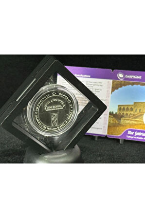 Mor Gabriel Manastırı Hatıra Parası Gümüş Sertifkalı Gümüş Hatıra Parası Standlı