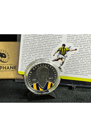 Lefter Küçükandonyadis Türk Spor İnsanları Serisi No:3 Gümüş Hatıra Para