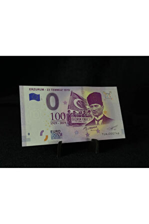 ATATÜRK Kongre Serisi Hatıra Para Fantazi 0 Euro Para Seti (5 ADET) HEPSİ AYNI SERİ NUMARA SET ÇİL