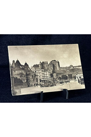 Fransa Kartpostal Dİeppe Les Les Tourelles et le Vİeux Chateau La Douce France Postcard 1900 yıllar