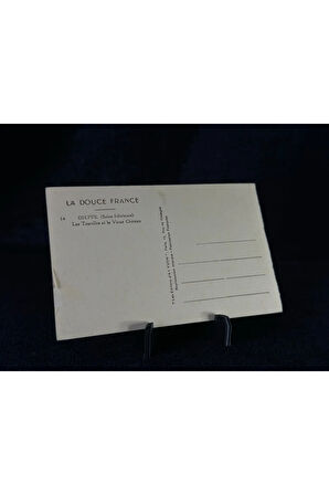 Fransa Kartpostal Dİeppe Les Les Tourelles et le Vİeux Chateau La Douce France Postcard 1900 yıllar